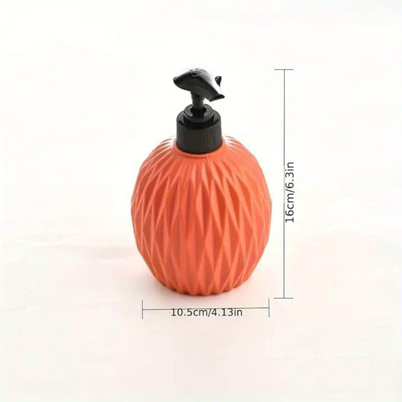 Picture of Living Dimond Cut Design Liquid Soap Dispenser, Multipurpose Refillable Plastic Pump for Hand Wash, Dish Wash, Shampoo, Kitchen, Bathroom, and Household Use