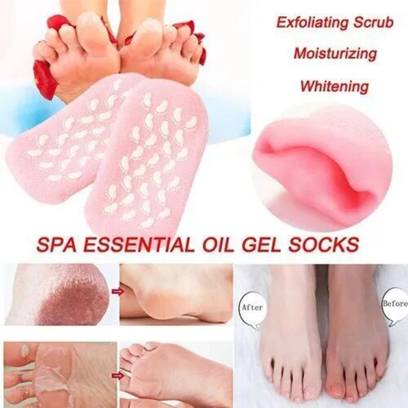 Picture of Reusable SPA Silicone Gel Socks [ 1 Pair ] - Multicolor