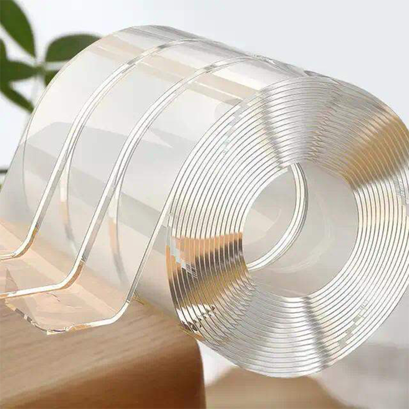 Picture of Ivy Grip Double Side Nano Adhesive Clear Tape Anti-Slip Removable Tape (3m/9.8 ft Long, 2mm Thick) MAX
