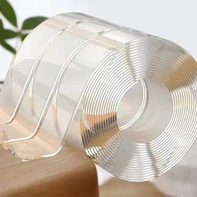 Picture of Ivy Grip Double Side Nano Adhesive Clear Tape Anti-Slip Removable Tape (3m/9.8 ft Long, 2mm Thick) MAX