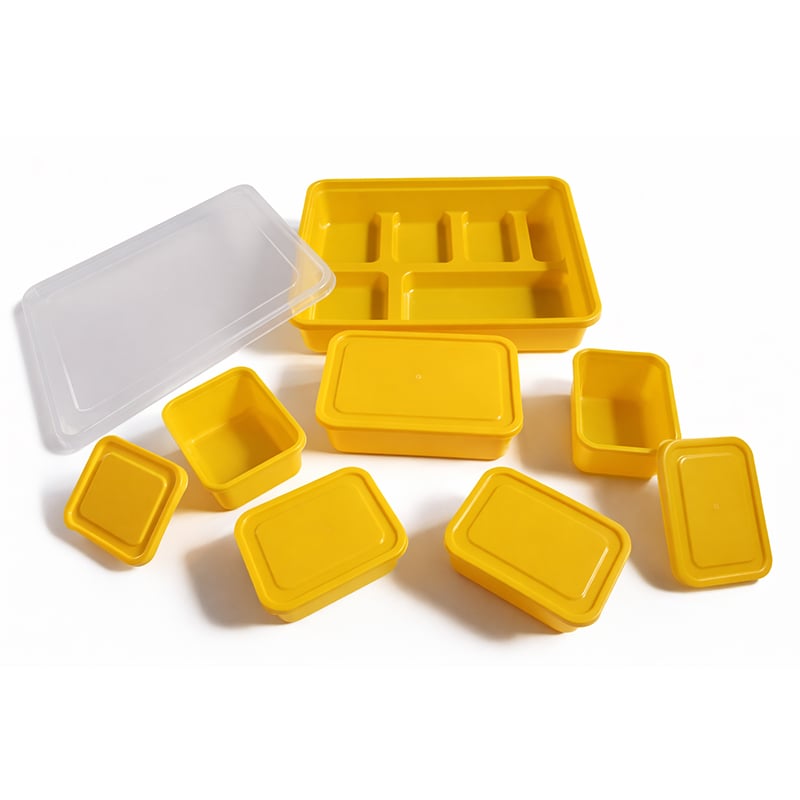 Picture of Five Chamber Daily Serve Plastic Meal Prep Utensil Set
