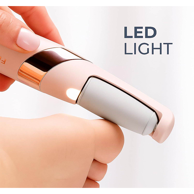 Picture of Rechargeable Flawless Pedicure Tool | Electric Callus Remover for Feet | Cordless Dead Skin Remover with 2 Roller Heads | Smooth & Soft Feet