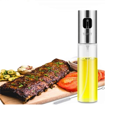 Picture of Oil Sprayer for Cooking, Upgraded Refillable Oil Spray Bottle - Multicolor