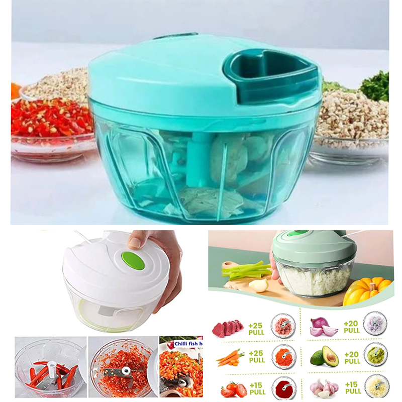 Picture of HIGH QUALITY MULTIFUNCTIONAL HOME AND SMALL KITCHEN HAND CHOPPER 350 ML. - Multicolor