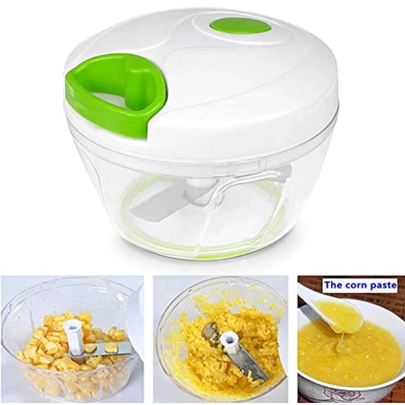 Picture of HIGH QUALITY MULTIFUNCTIONAL HOME AND SMALL KITCHEN HAND CHOPPER 350 ML. - Multicolor