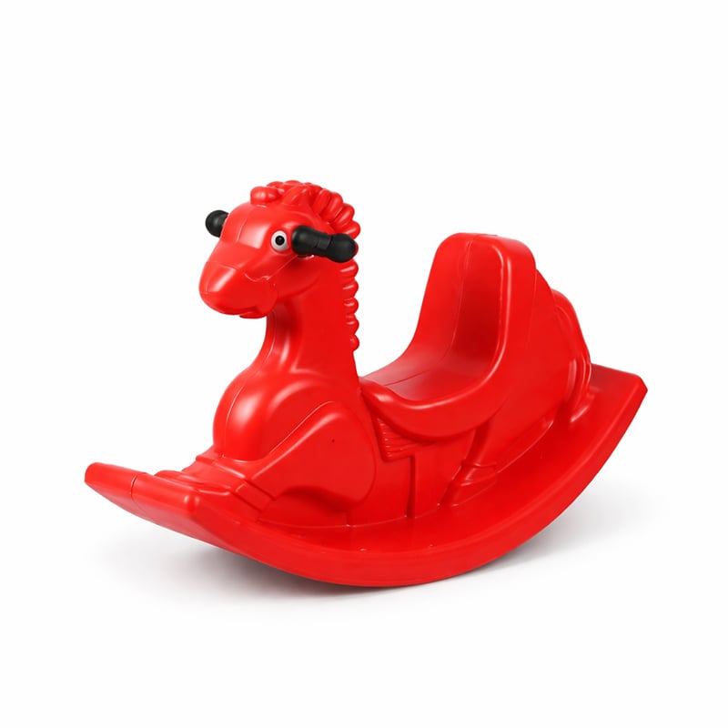 Picture of Kids Plastic Rocking Horse Ride-On Toy – Durable Indoor & Outdoor Toddler Seesaw Rider