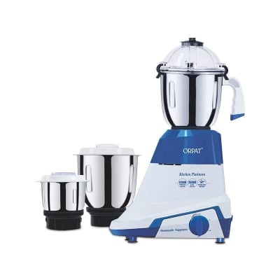 Picture of Orpat Kitchen Platinum Mixer Grinder – 1200 W – Blue