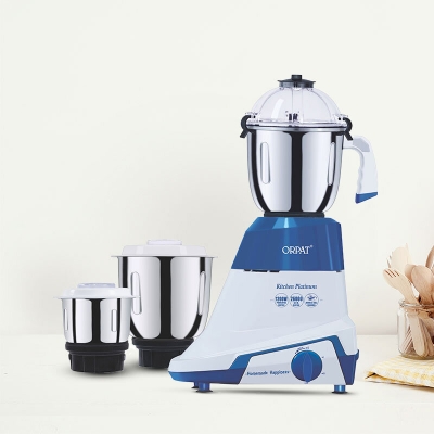 Picture of Orpat Kitchen Platinum Mixer Grinder – 1200 W – Blue