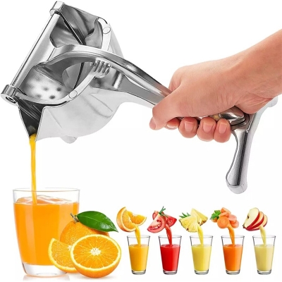 Picture of Fruit Press Manual Juicer Heavy Duty Aluminum Alloy Hand Juice Squeezer Citrus Extractor - Large size