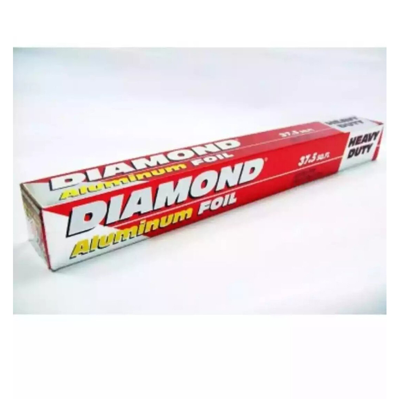 Picture of Diamond Aluminum Wrap Foil Paper 37.5 square feet/Aluminum Wrap Foil Paper - Silver