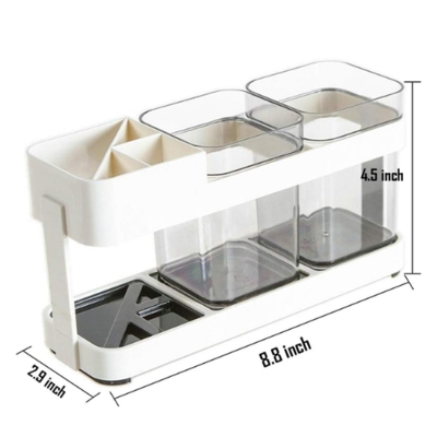 Picture of Toothbrush Box Cup Holder Bathroom Storage Bathroom Creative Bathroom Accessories Toothbrush Box - Brush Holder 