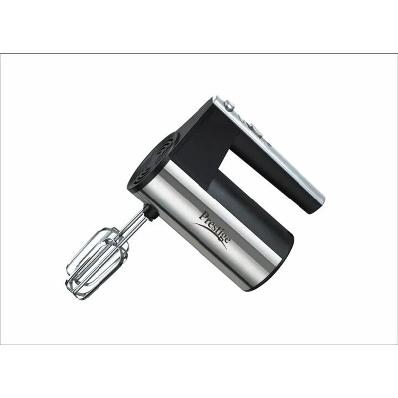 Picture of Prestige 800W Premium Electric Hand Mixer with Stainless Steel Beaters & Dough Hooks – Multi-Speed Kitchen Baking Mixer
