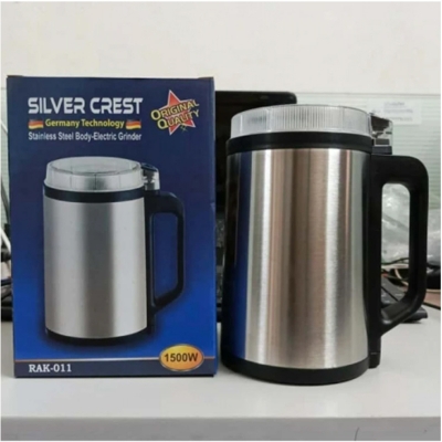 Picture of Silver Crest Stainless Steel Body Electric Mini Grinder 1500W (Germany Technology) - Multicolor