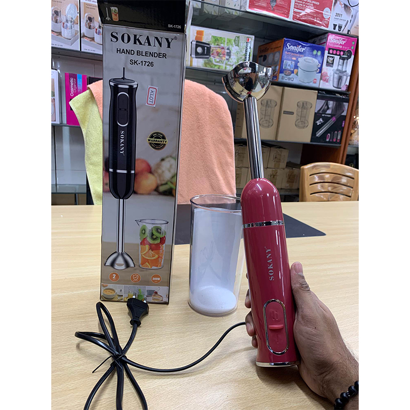 Picture of SOKANY HAND BLENDER  SK-1726  2 Speed Power 300W