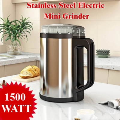 Picture of Silver Crest Stainless Steel Electric Mini Grinder 1500 Watt - Multicolor