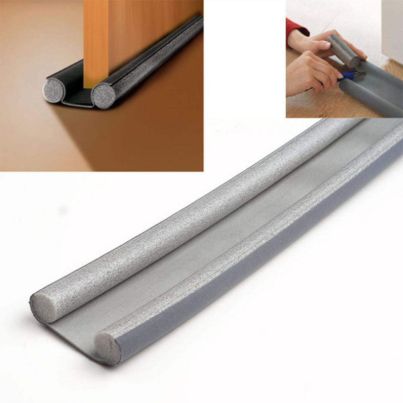 Picture of Door Bottom Sealing Strip Door Seal Gap Sound Proof Door Weather-strip Guard For Door Bottom Dust Blocker Door Sealing Stopper - Multicolor