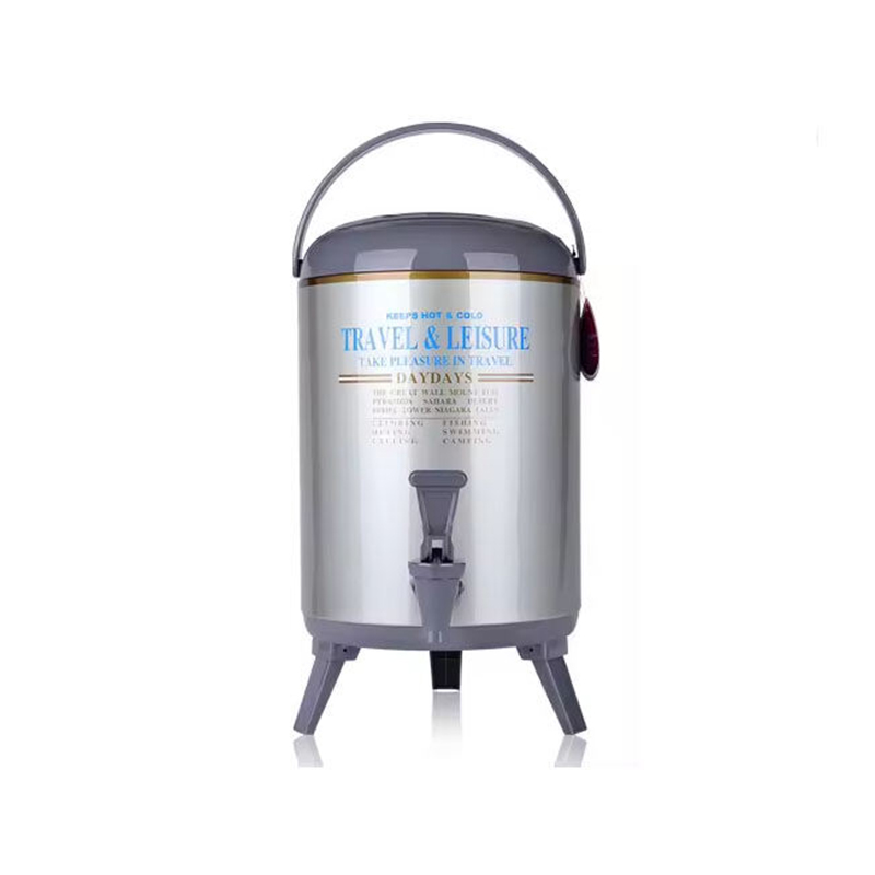 Picture of Household Commercial Milk Tea Bucket Double Layer Insulation Bucket Beverage Insulation Bucket Coffee Soybean Milk Insulation Bucket 9.5L Japanese Ice Bucket - Multicolor