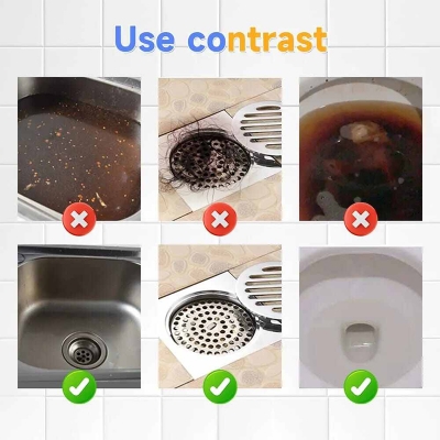 Picture of High Efficiency Powerful Sink Drain Cleaner Powder – Portable Super Clog Remover for Kitchen, Bathroom & Pipe Cleaning
