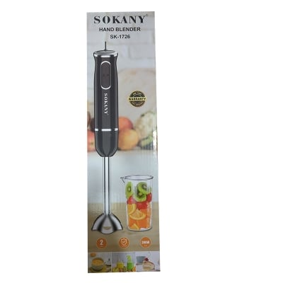 Picture of Sokany Hand Blender/SK-1726/300 Watt/2 speed/Heavy duty hand blender