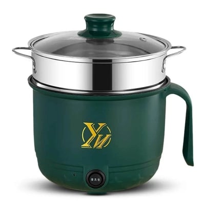 Picture of Mini Electric Rice Cooker 1.8 L Non-stick Cooking Machine Double Layer Hot Pot Multifunction Electric Rice Cooker 220V - Multicolor