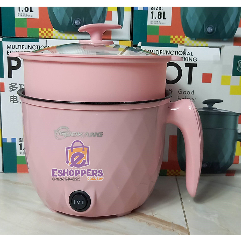 Picture of Multifunctional Mini Electric Rice Cooker – 1.8 Non-Stick Cooking Pot – Portable & Easy-to-Use Electric Cooker