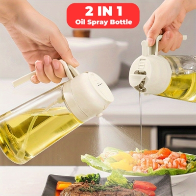 Picture of 2 in1 Oil Spray Dispenser Bottle  - Lifestyle Mall