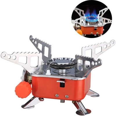 Picture of Portable Mini Gas Stove, Foldable Camping Stove for Camping and Outdoors. - Multicolor