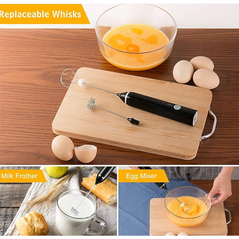 Picture of ELECTRIC RECHARGEABLE DOUBLE HADED 3 SPEED HAND MIXER. - Multicolor