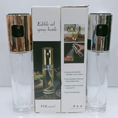 Picture of EDIBLE OIL SPRAY BOTTLE 100ML  GLASS - Multicolor