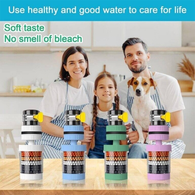 Picture of 360 Degree Rotatable 6 Layers Water purifier magnetic filter tap