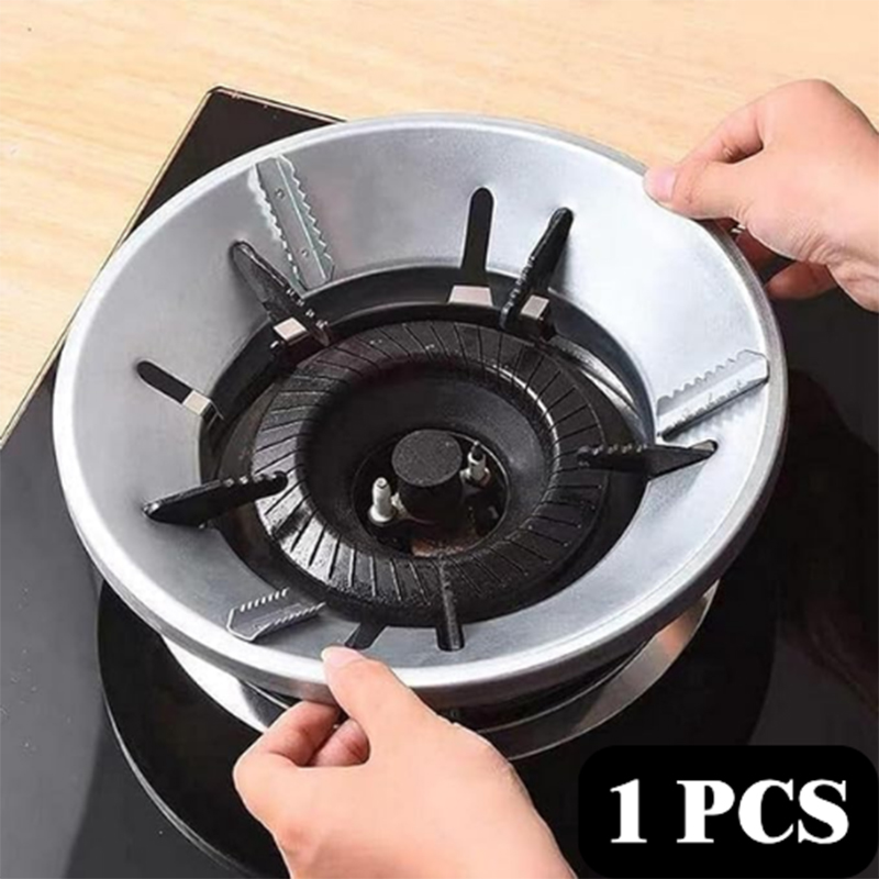 Picture of Energy Saving Gas Stove Cover Windproof Disk Windshield Bracket -  Lifestyle Mall