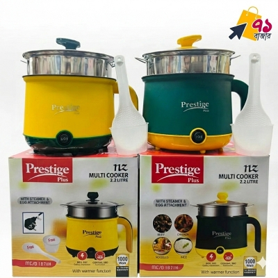 Picture of Rice Cooker Multicooker Portable Electric Multicooker Cooking Pot With Steamer and Multipurpose