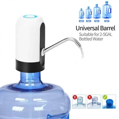 Picture of Automatic Water Dispenser with USB Charging – Electric Drinking Water Pump for Bottled Water - Multicolor