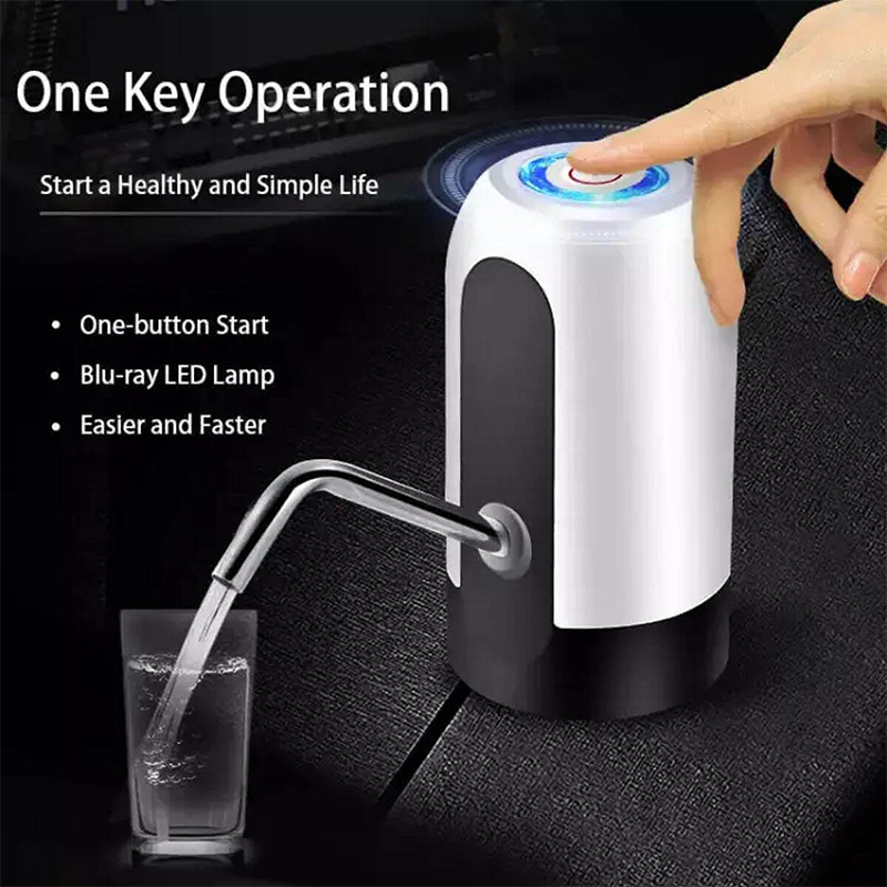 Picture of Automatic Water Dispenser with USB Charging – Electric Drinking Water Pump for Bottled Water - Multicolor