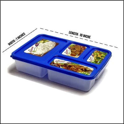 Picture of Jaime Tiffin Lunch Box - 4 Container - White