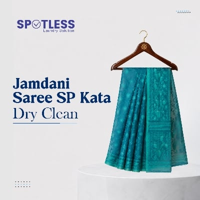 Picture of Jamdani Saree SP Kata Wash