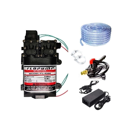 Picture of DC Double Water Pump Full Set for Bike & Car Wash-Multicolor