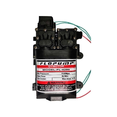 Picture of DC Double Water Pump Full Set for Bike & Car Wash-Multicolor