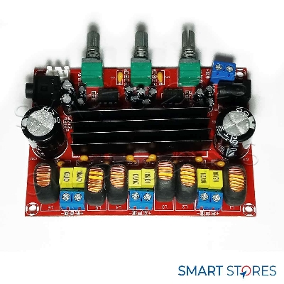 Picture of TPA3116D2 Digital Power Amplifier Board-Multicolor