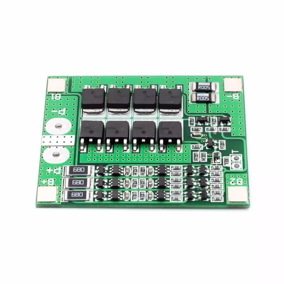 Picture of Upgrade 3S 25A BMS 11.1V 12.6V 18650 Lithium Battery Protection Circuit Board with Balanced Charging System - Enhanced Battery Management