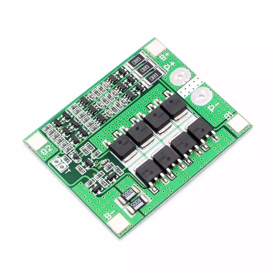 Picture of Upgrade 3S 25A BMS 11.1V 12.6V 18650 Lithium Battery Protection Circuit Board with Balanced Charging System - Enhanced Battery Management