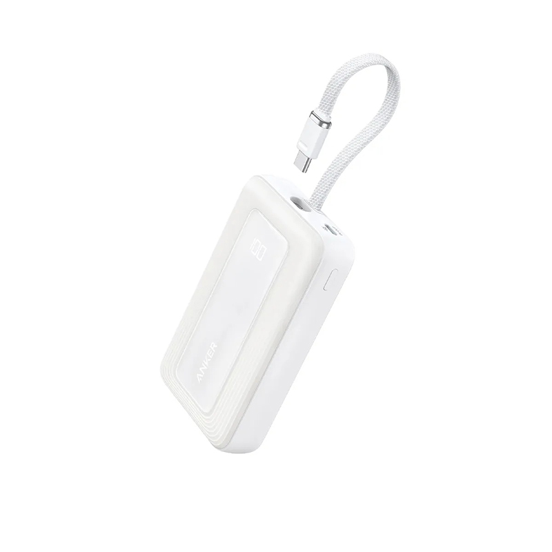 Picture of Anker Zolo 30W 10K(10000mAh) Power Bank with Built-in USB-C Cable
