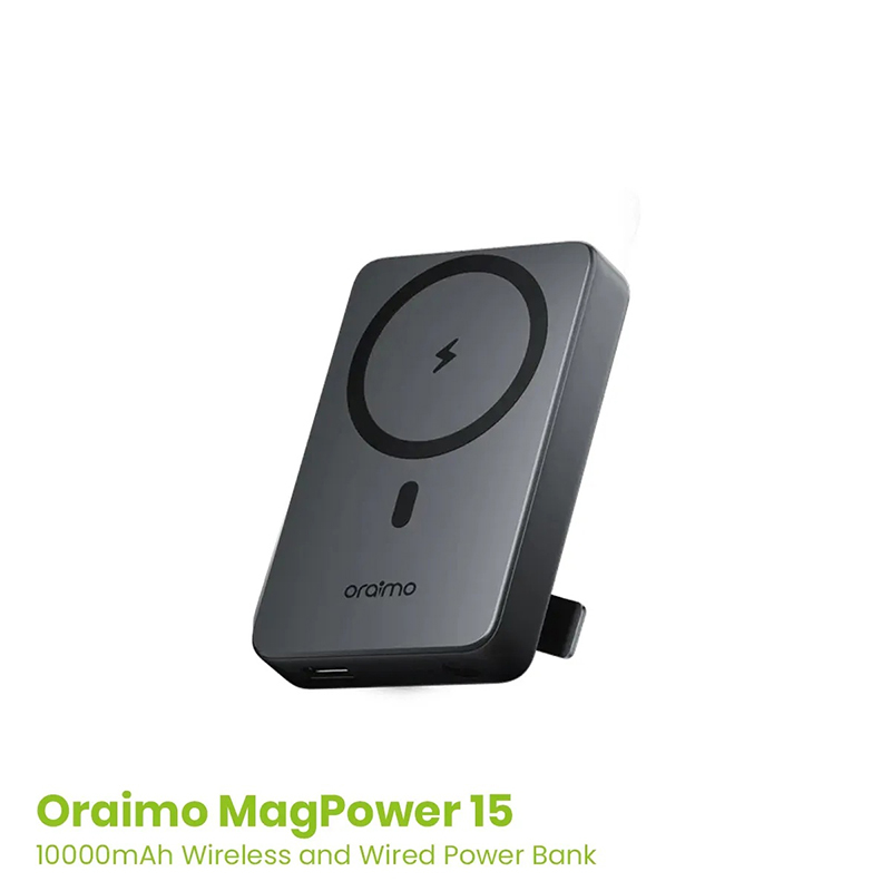 Picture of oraimo MagPower 15 Magnetic Wireless Power Bank (OPB-7102W)