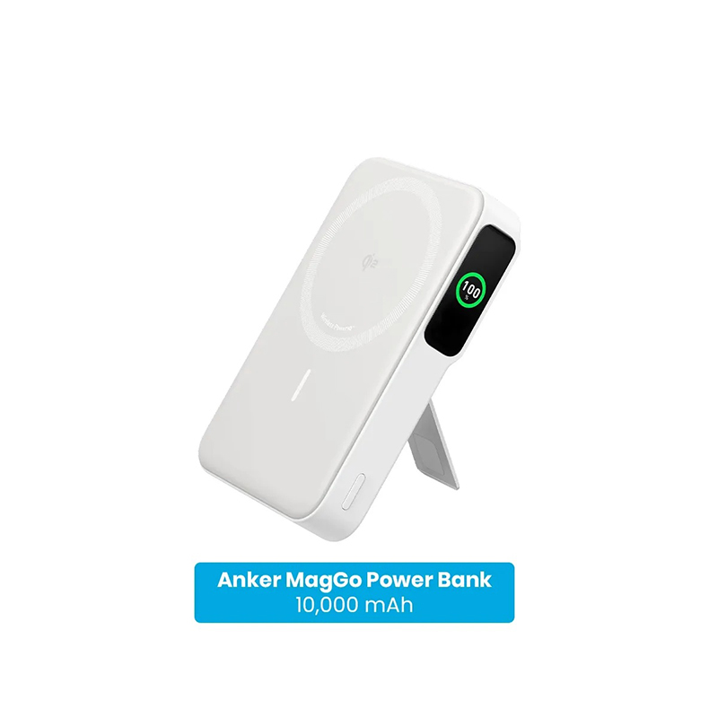 Picture of Anker MagGo Power Bank 10K(10000mAh) 15W Magnetic Charging with Smart Display