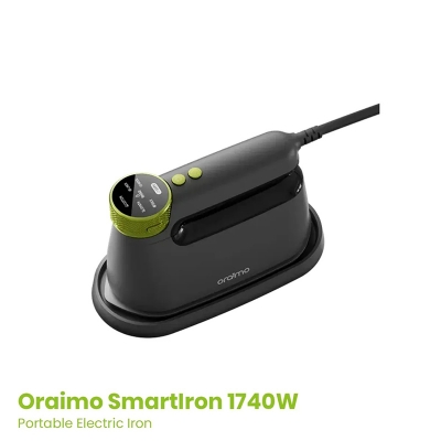 Picture of oraimo 1740W Portable Electric Iron (OEI-801A)-Black