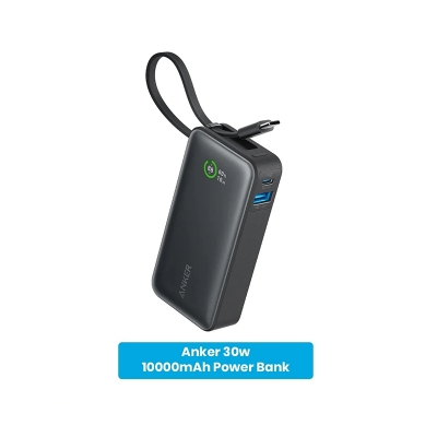 Picture of Anker Nano 30W Power Bank 10K(10,000mAh) with Built-In USB-C Cable