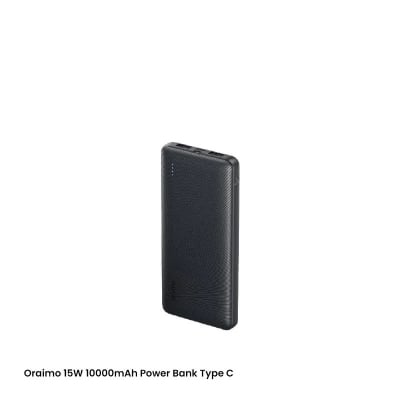 Picture of oraimo 15W 10000mAh Power Bank Type C (OPB-1100)-Black