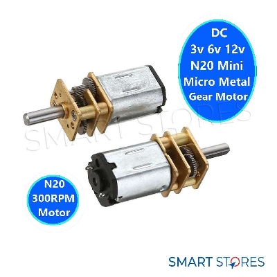 Picture of DC 3v 6v 12v N20 Mini Micro Metal gear DC Motor High Torque