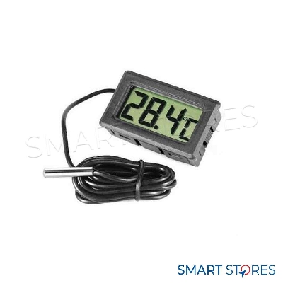 Picture of Digital Thermometer LCD Display Temperature Sensor Meter