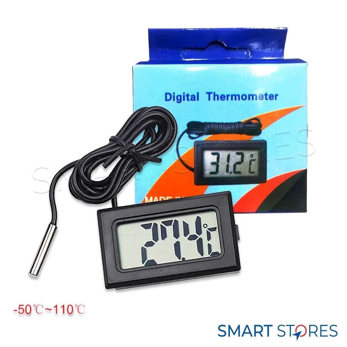 Picture of Digital Thermometer LCD Display Temperature Sensor Meter